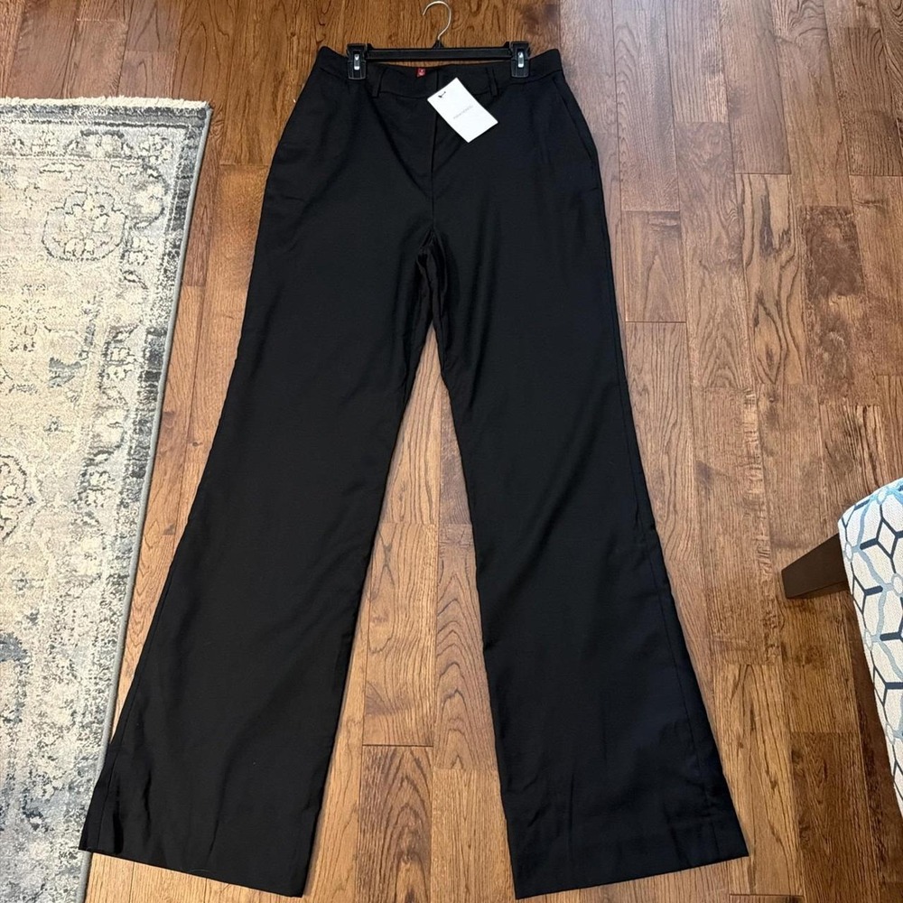 Misha Nonoo black wide leg pants SZ 10